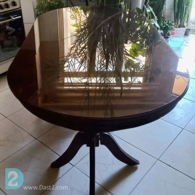 میز چوبی ناهار خوری شش نفره