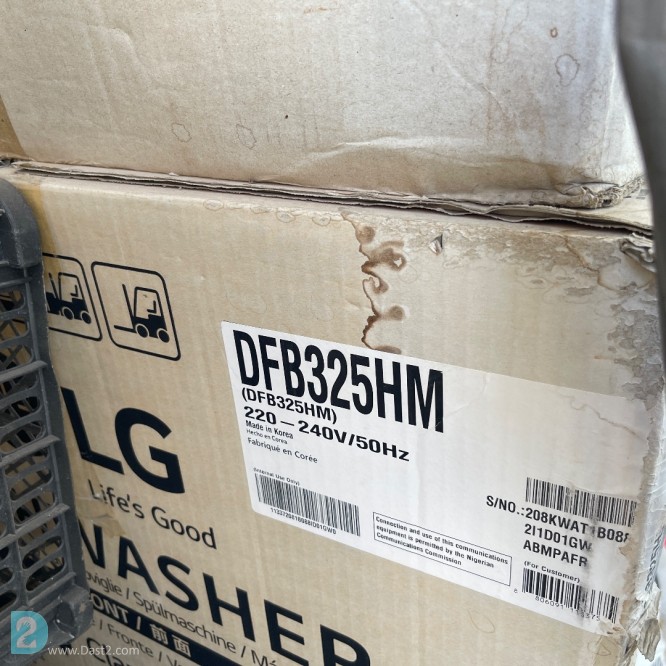 آگهی رایگان ظرفشویی ال‌جی DFB325HM نو و استفاده‌نشده