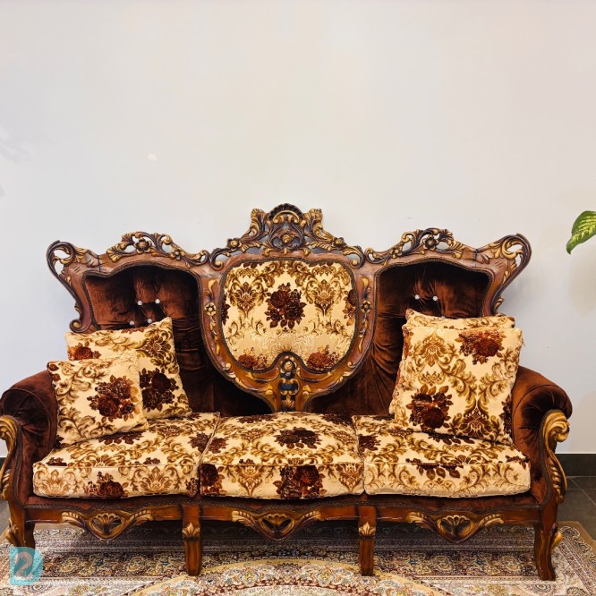 آگهی رایگان مبل 9 نفره چوب گردو