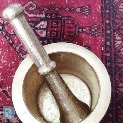 هاون برنجی قدیمی