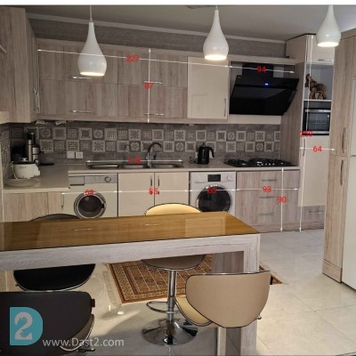 کابینت ، هود ، گاز ، سینک ، شیر ظرفشویی