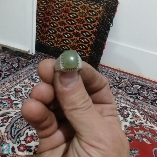 آگهی رایگان انگشتر نقره یشم