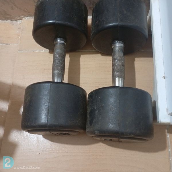 آگهی رایگان دمبل ده کیلویی اصلی