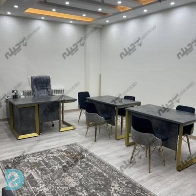 میز کارمندی پایه فلزی الوند