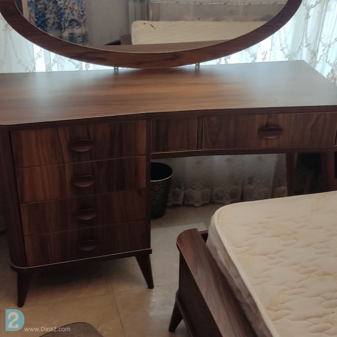 آگهی رایگان سرویس خواب دنیز ساحل چوب، MDF، بسیار تمیز و سالم