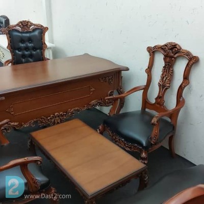 میز چری با مبل بلژیکی