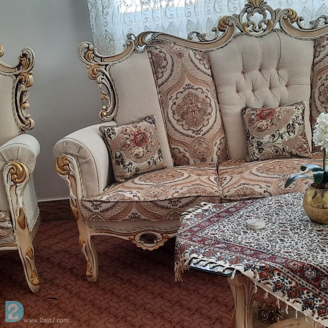 آگهی رایگان فروش مبلمان سلطنتی ۹ نفره،تمیز و سالم