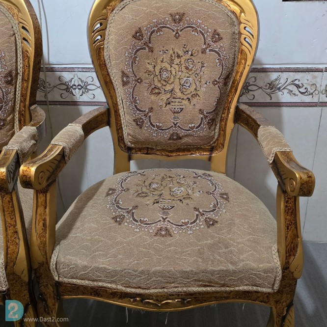 آگهی رایگان مبل و گل میز طرح سلطنتی ۹ نفره