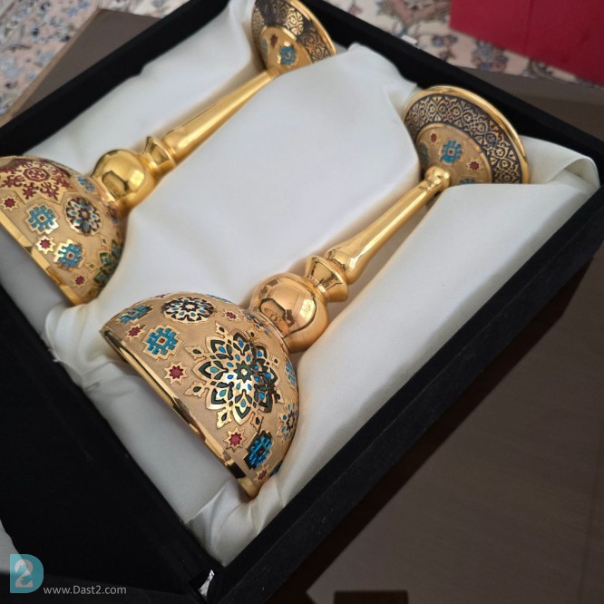 آگهی رایگان ظروف کریستال طلاکوب