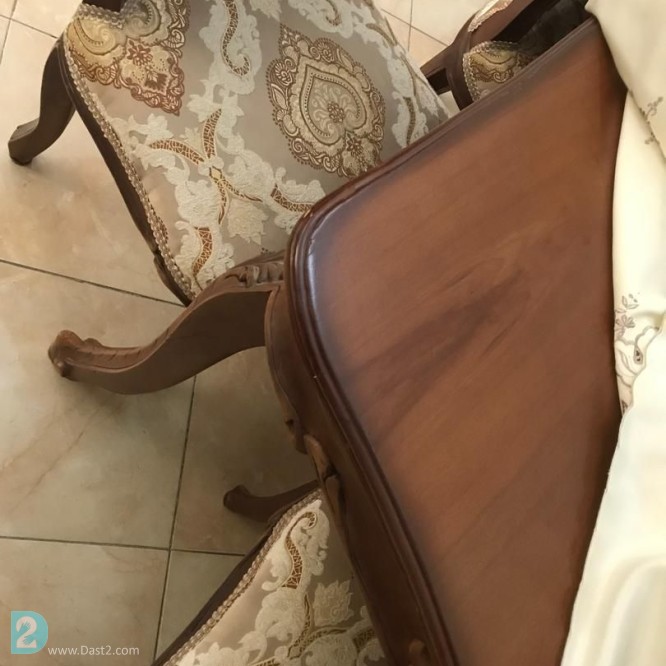 آگهی رایگان میز ناهار خوری 10 نفره چوب گردو نو