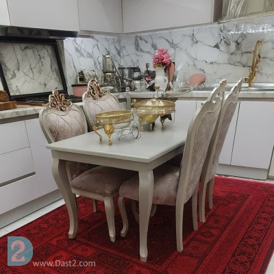 میز نهار خوری 4 نفره