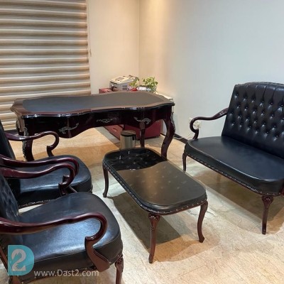 میز مدیریت لویی با مبل چپندر