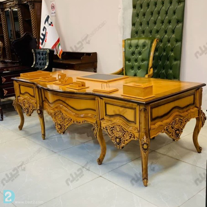 آگهی رایگان مبلمان اداری ونوس میزمدیریت کلاسیک صندلی کتابخونه